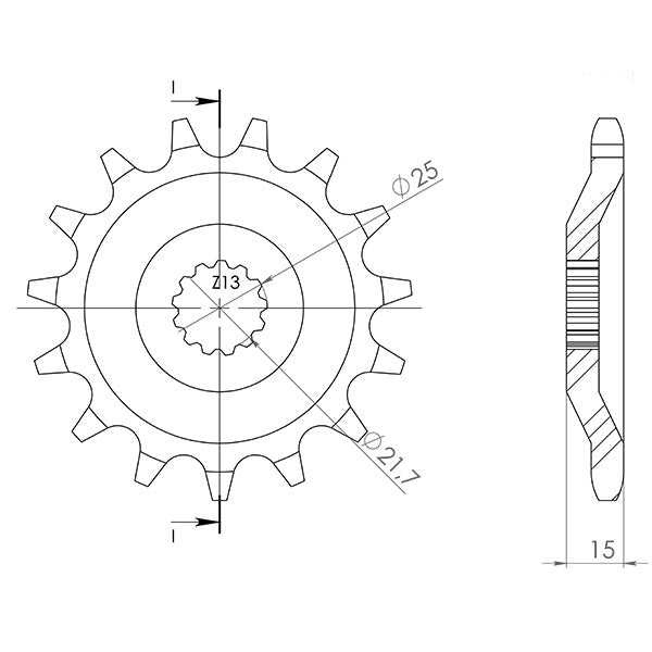 PIGNONE P630 - Z15 (DIS.24600)
