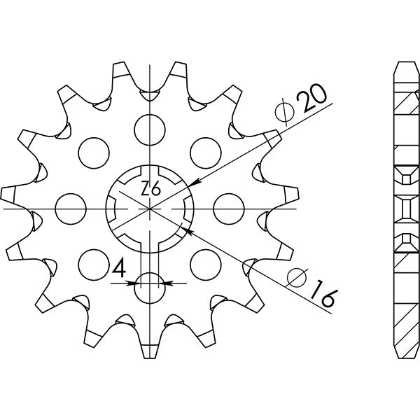 PIGNONE P420 - Z13 (DIS.30100)