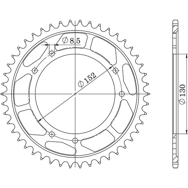 CORONA IN ACCIAIO P530 - Z46 (DIS.44601)