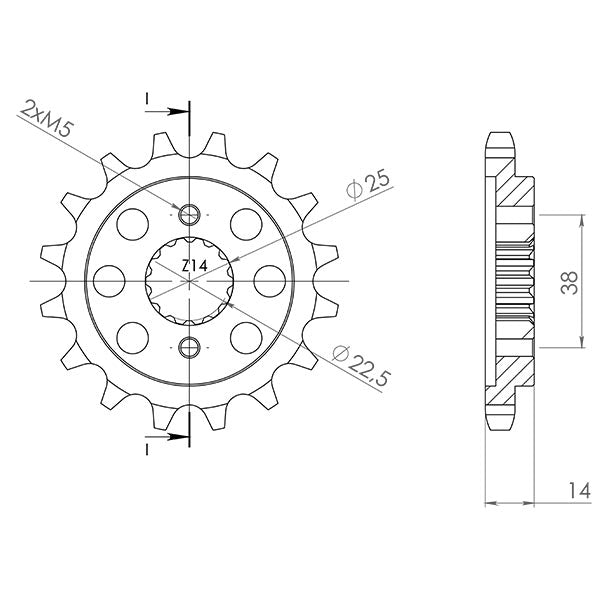 PIGNONE P530 - Z15 (DIS.46602)