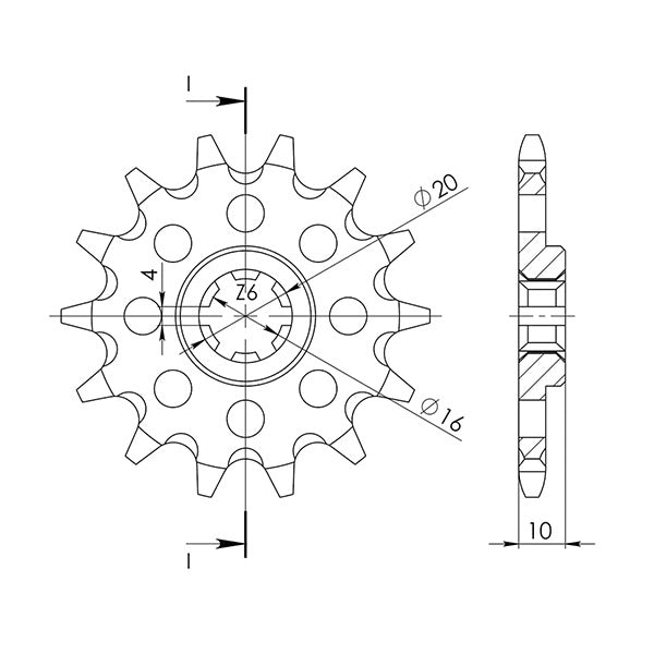 PIGNONE P520 - Z13 (DIS.64200)