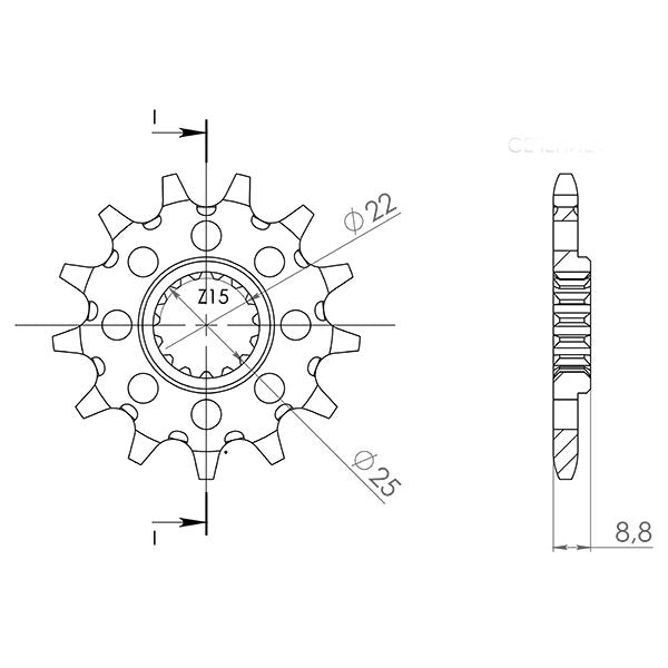 PIGNONE P520 - Z16 (DIS.73301)