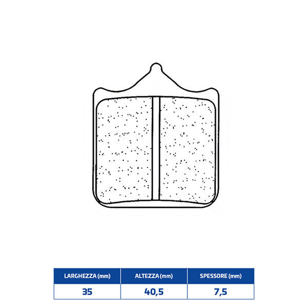 PASTIGLIE FRENO CL BRAKES 1033XBK5