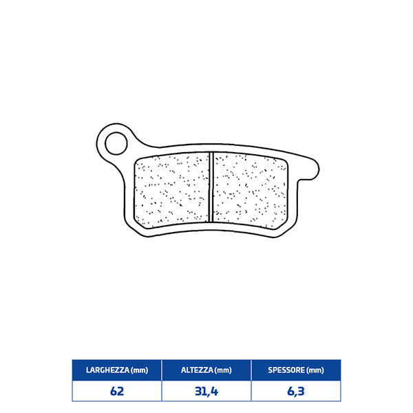 PASTIGLIE FRENO CL BRAKES 1078MX10
