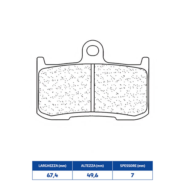 PASTIGLIE FRENO CL BRAKES 1083XBK5
