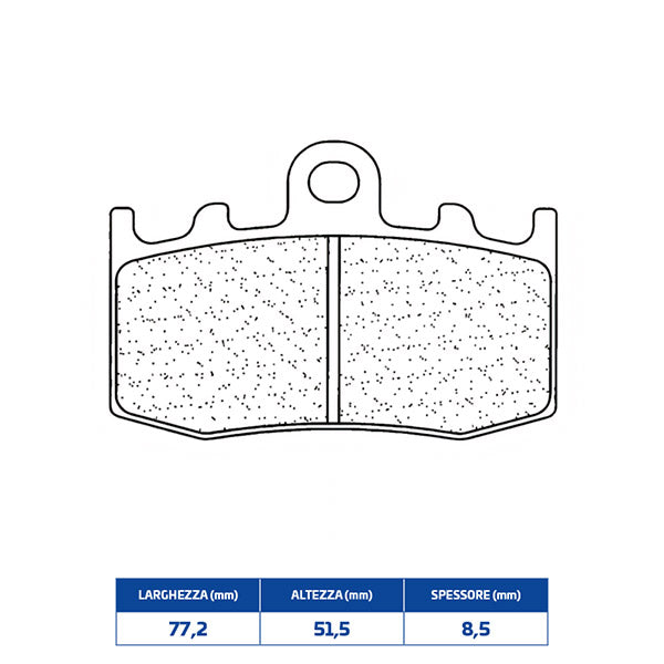 PASTIGLIE FRENO CL BRAKES 1101XBK5