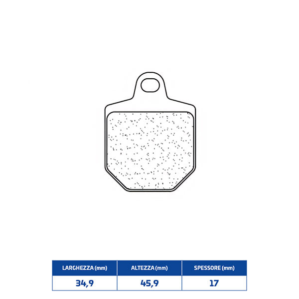 PASTIGLIE FRENO CL BRAKES 1129XBK5