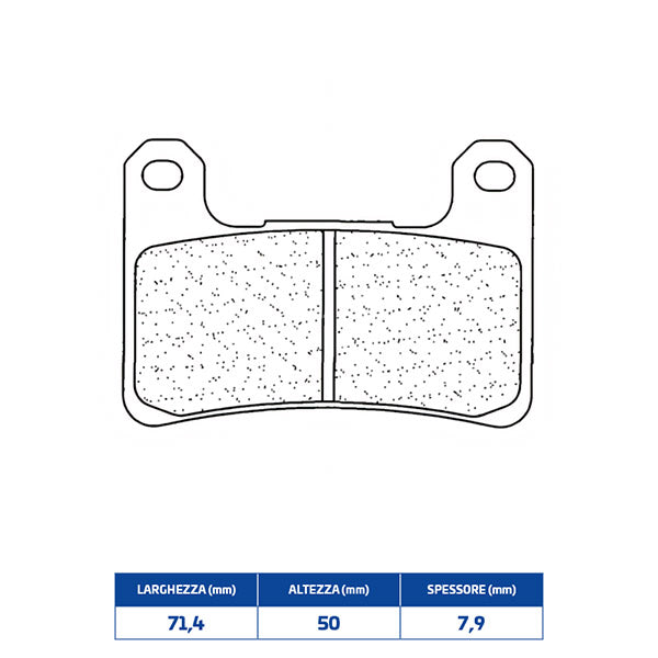 PASTIGLIE FRENO RACING ANTERIORE CL BRAKES 1133C60