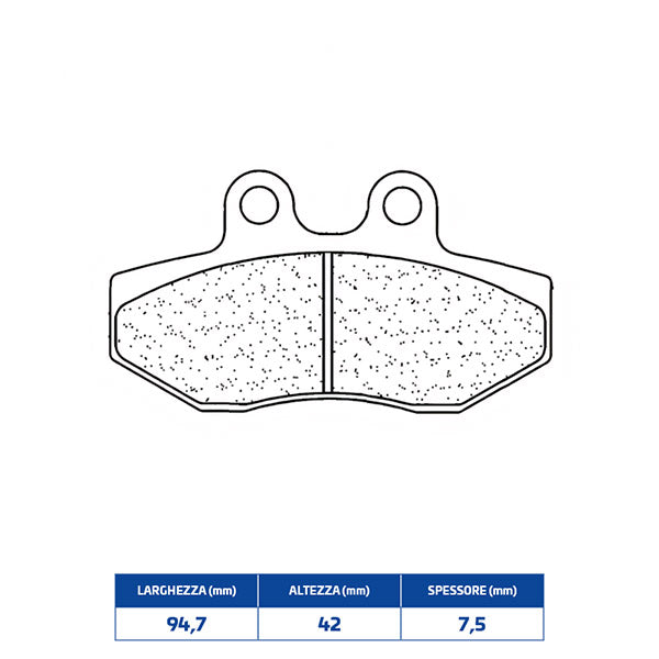 PASTIGLIE FRENO CL BRAKES 1146S4