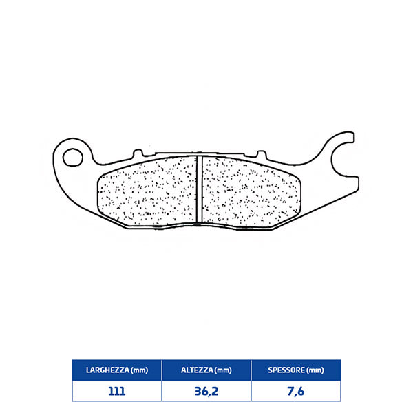 PASTIGLIE FRENO CL BRAKES 1148XBK5