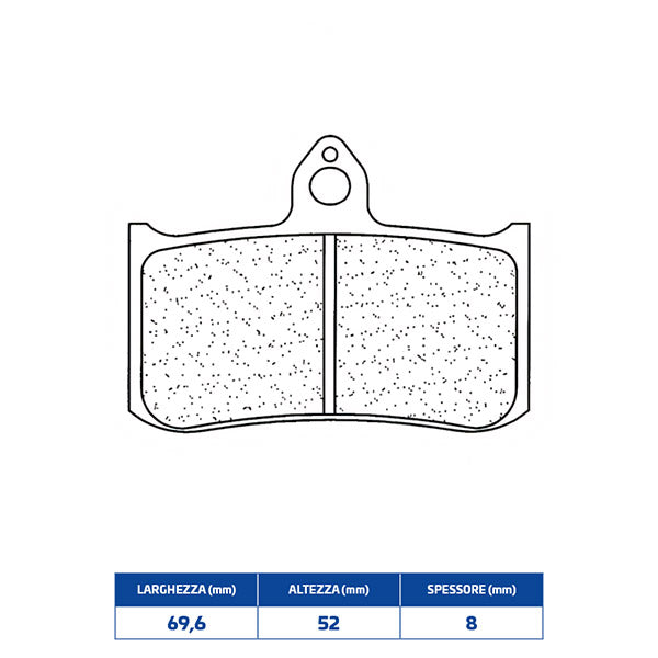 PASTIGLIE FRENO CL BRAKES 1157XBK5