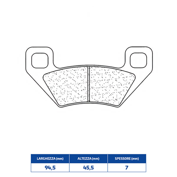 PASTIGLIE FRENO CL BRAKES 1171ATV1