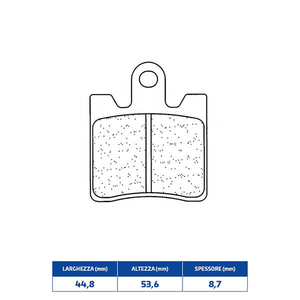 PASTIGLIE FRENO ANTERIORE CL BRAKES 1175A3+