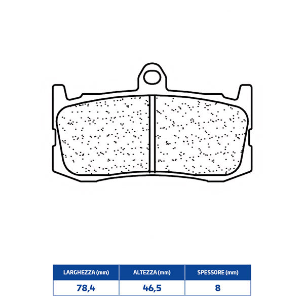 PASTIGLIE FRENO CL BRAKES 1209XBK5
