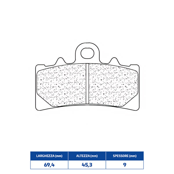 PASTIGLIE FRENO CL BRAKES 1233XBK5