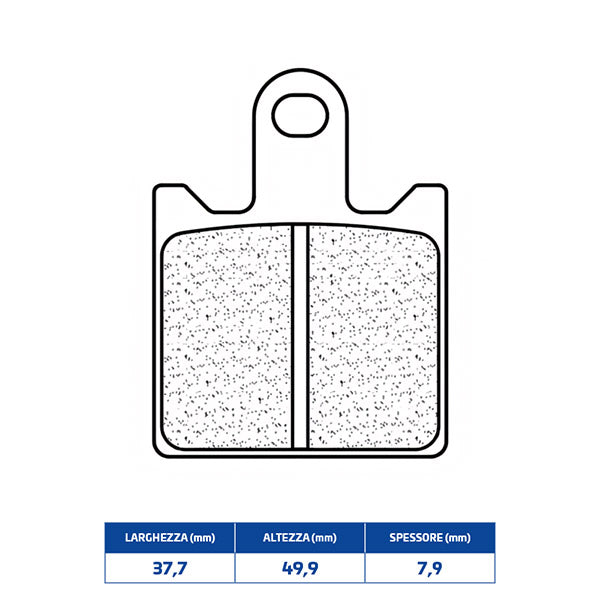PASTIGLIE FRENO CL BRAKES 1253XBK5