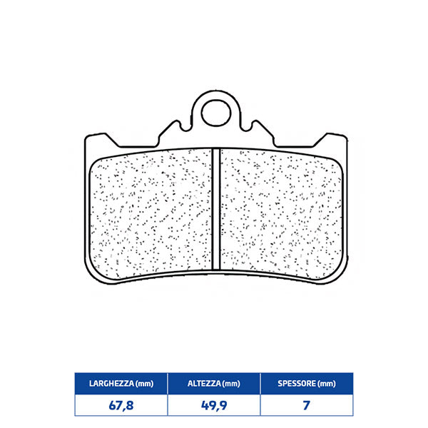 PASTIGLIE FRENO CL BRAKES 1276XBK5