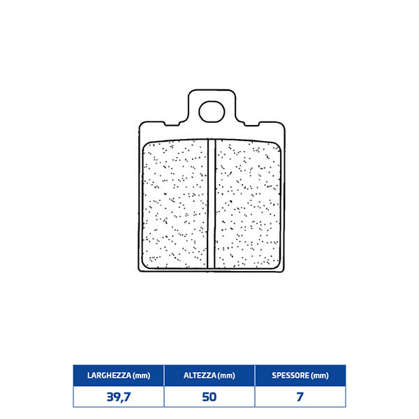PASTIGLIE FRENO CL BRAKES 2249XBK5