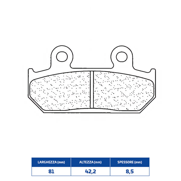 PASTIGLIE FRENO CL BRAKES 2252XBK5
