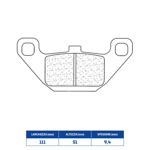 PASTIGLIE FRENO CL BRAKES 2285S4