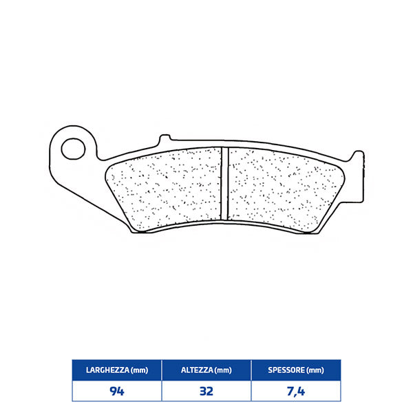 PASTIGLIE FRENO CL BRAKES 2302MX10