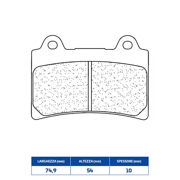 PASTIGLIE FRENO CL BRAKES 2305S4