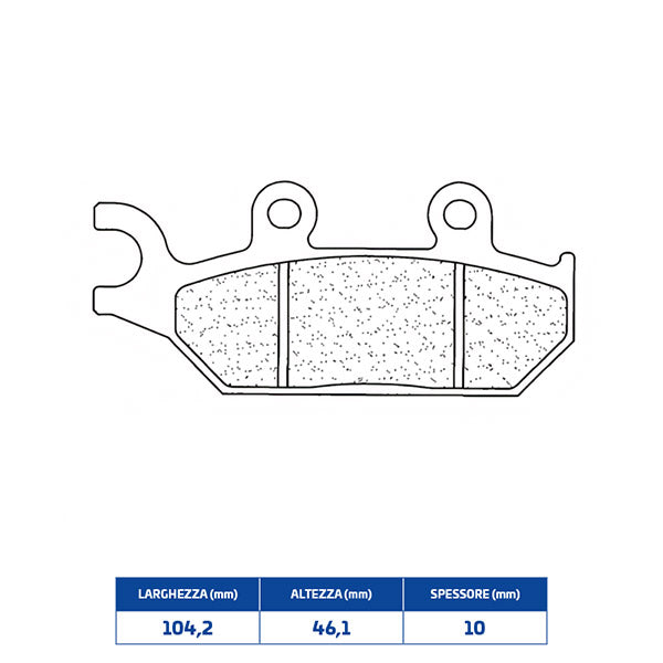 PASTIGLIE FRENO CL BRAKES 2360S4