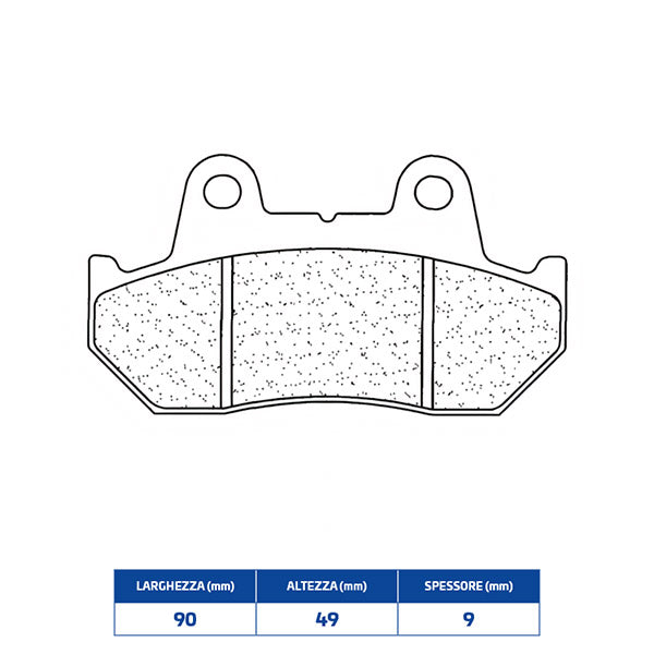 PASTIGLIE FRENO CL BRAKES 2382S4