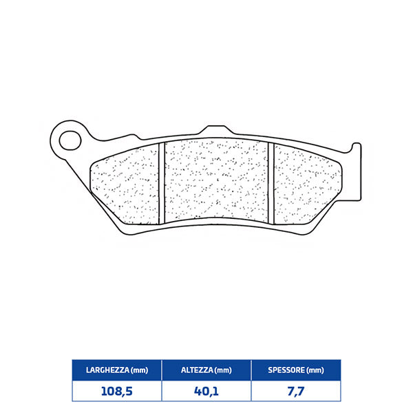 PASTIGLIE FRENO CL BRAKES 2396S4