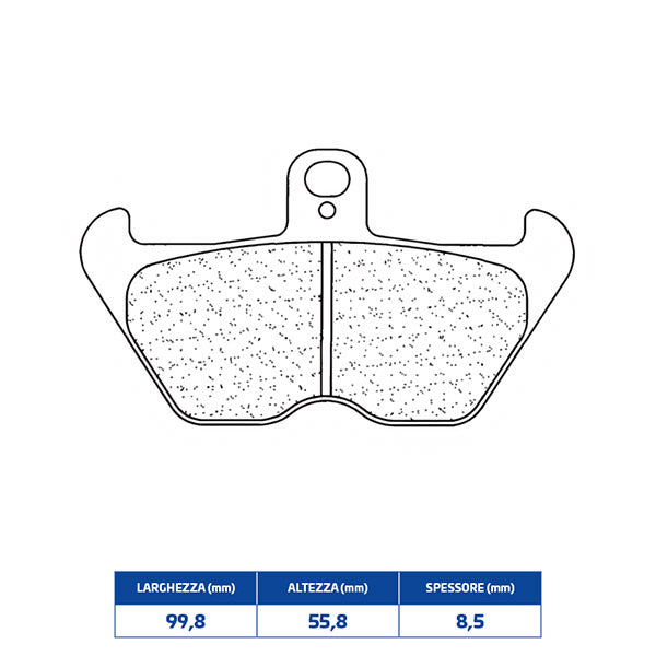 PASTIGLIE FRENO CL BRAKES 2430XBK5
