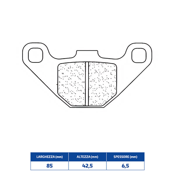 PASTIGLIE FRENO CL BRAKES 2469S4