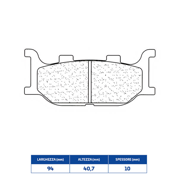PASTIGLIE FRENO CL BRAKES 2546XBK5