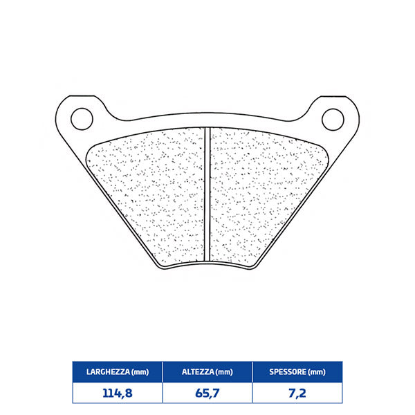 PASTIGLIE FRENO ANTERIORE CL BRAKES 2599A3+