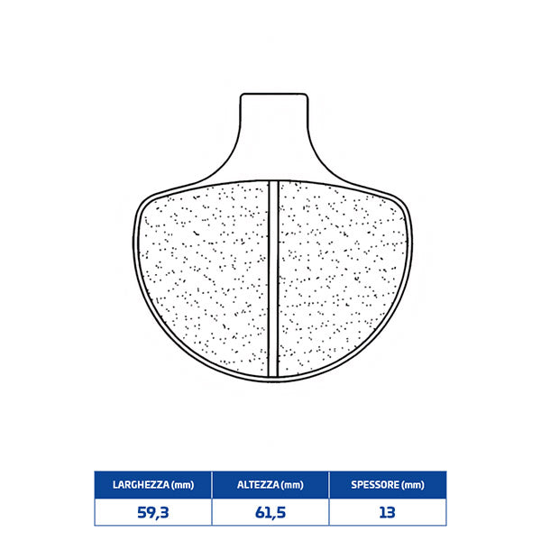 PASTIGLIE FRENO ANTERIORE CL BRAKES 2699A3+
