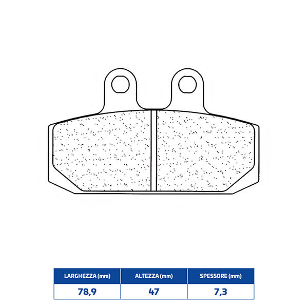 PASTIGLIE FRENO ANTERIORE CL BRAKES 2794A3+