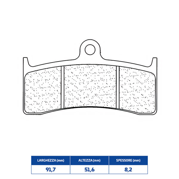 PASTIGLIE FRENO CL BRAKES 2899XBK5
