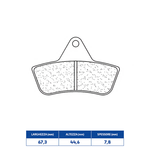 PASTIGLIE FRENO CL BRAKES 2926ATV1