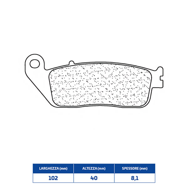 PASTIGLIE FRENO CL BRAKES 3003MSC