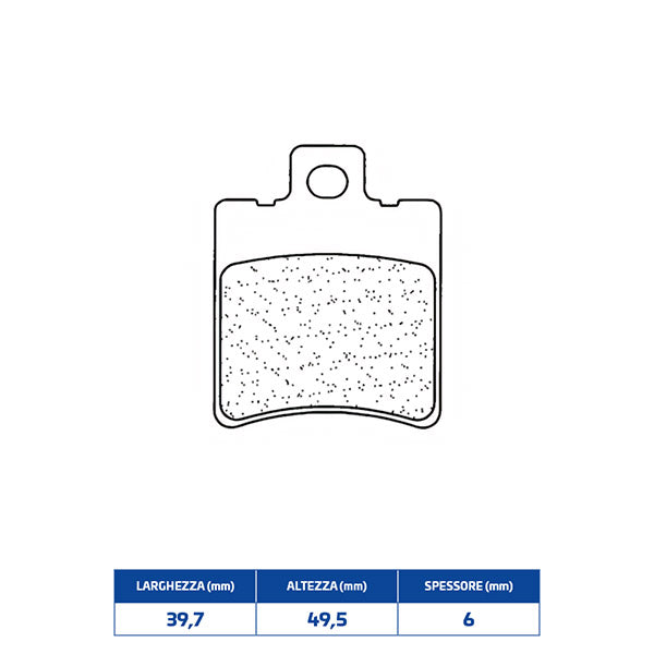 PASTIGLIE FRENO CL BRAKES 3013MSC