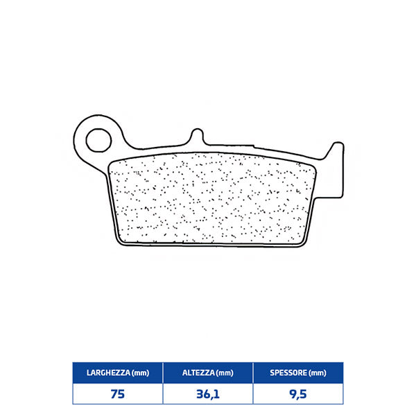 PASTIGLIE FRENO CL BRAKES 3014MSC