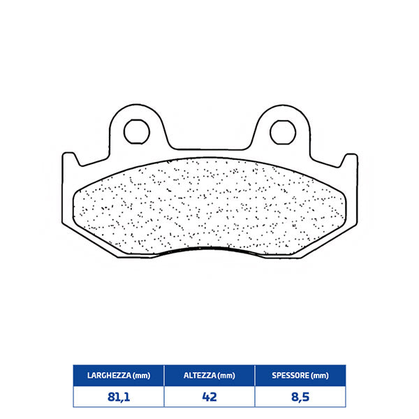 PASTIGLIE FRENO CL BRAKES 3019MSC