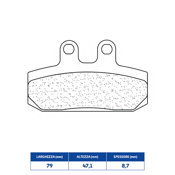 PASTIGLIE FRENO CL BRAKES 3021MSC