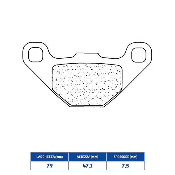 PASTIGLIE FRENO CL BRAKES 3024SC
