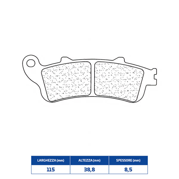 PASTIGLIE FRENO CL BRAKES 3026MSC