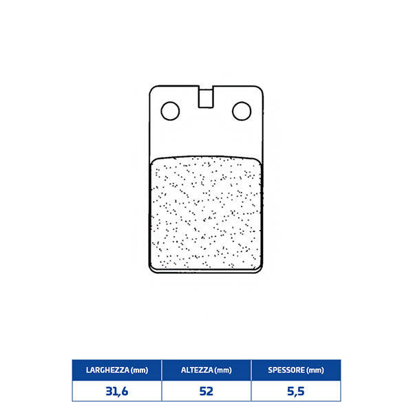 PASTIGLIE FRENO CL BRAKES 3034SC
