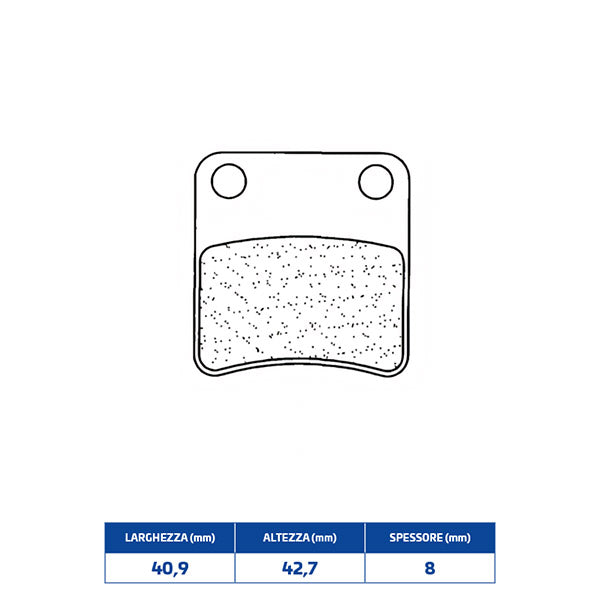 PASTIGLIE FRENO CL BRAKES 3038SC