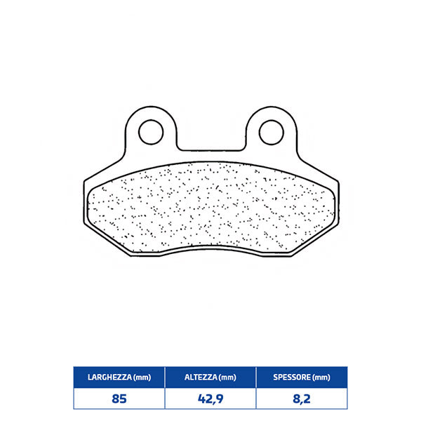 PASTIGLIE FRENO CL BRAKES 3039SC