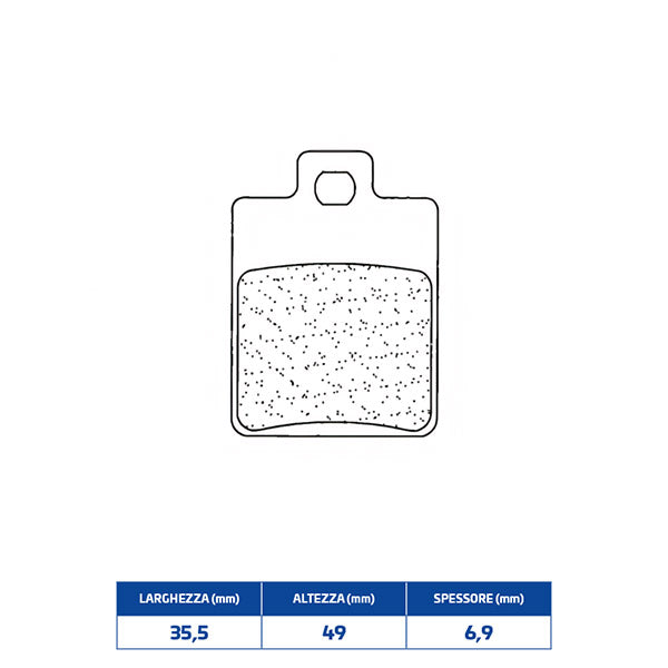 PASTIGLIE FRENO CL BRAKES 3043SC