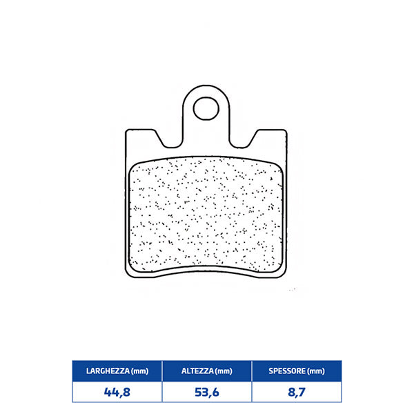 PASTIGLIE FRENO CL BRAKES 3049MSC