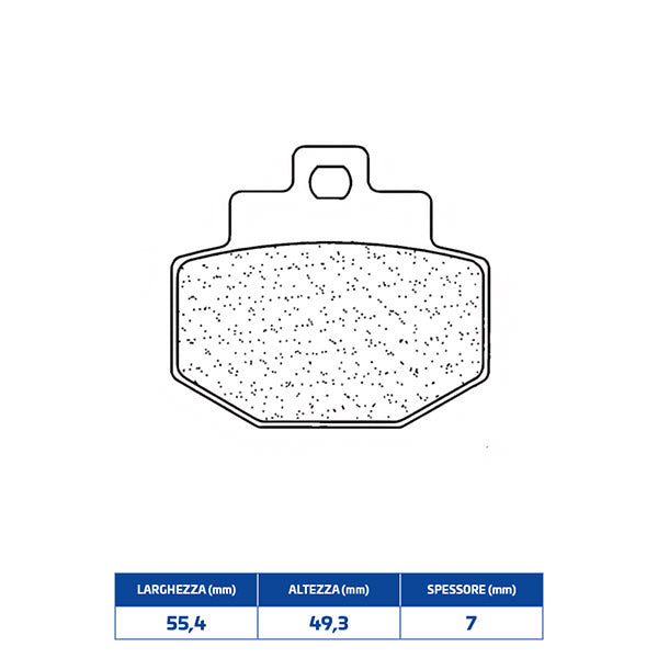 PASTIGLIE FRENO CL BRAKES 3054MSC